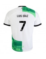 Liverpool Luis Diaz #7 Venkovní Dres 2023-24 Krátký Rukáv